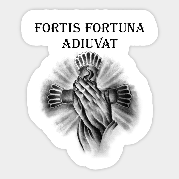 Fortis Fortuna Adiuvat Tattoo John Wick John Wick Sticker TeePublic